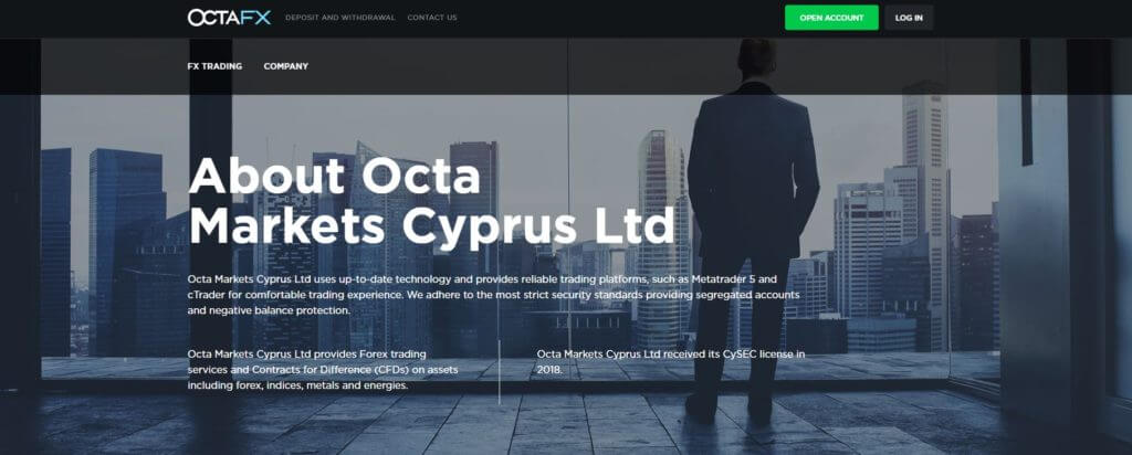 Octa forex review