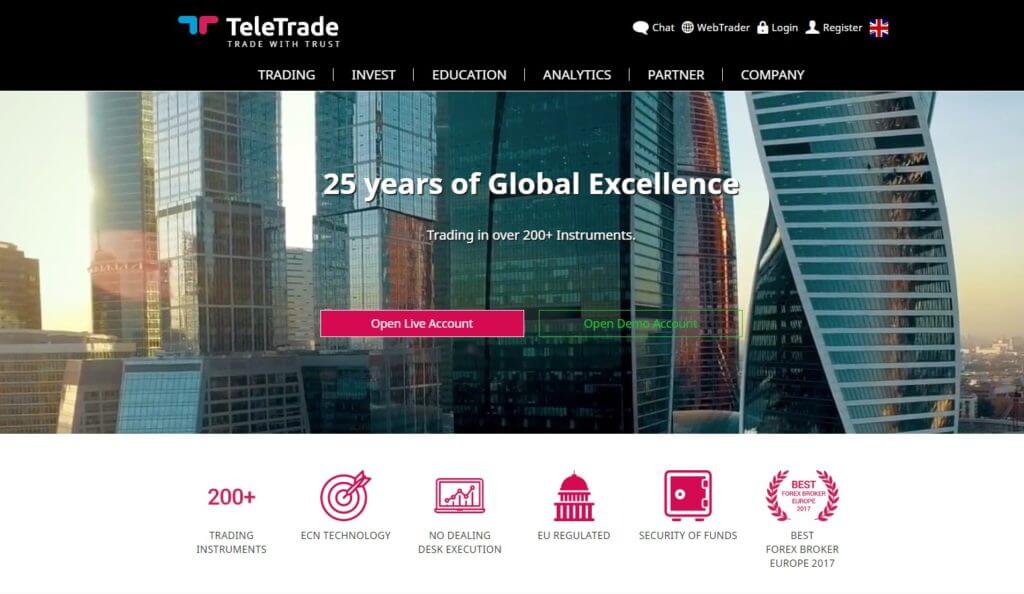 What is the difference between teletrade and forex a program for forex trading