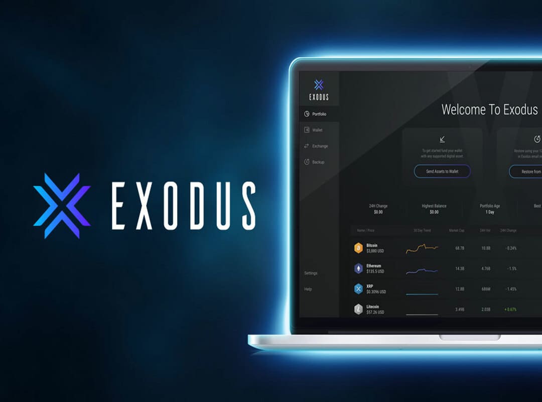 إضافة الأموال إلى محفظة Exodus الخاصة بك