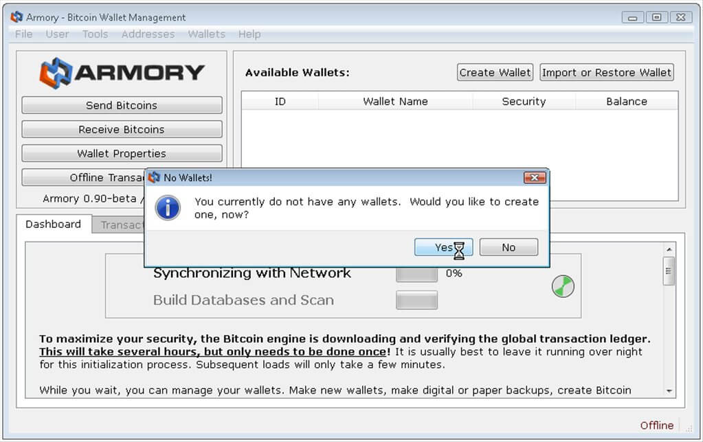 armory bitcoin wallet review