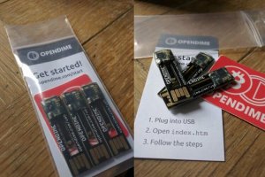 Opendime Bitcoin hardware wallet