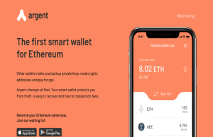 Argent crypto wallet app