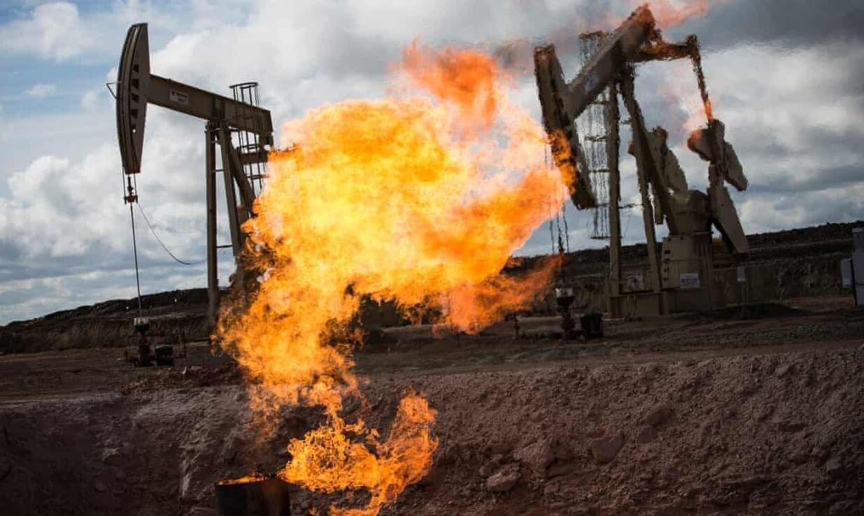 burning oil forex